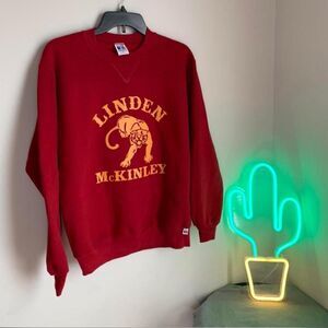 vintage 90s Russell athletic Red Sweatshirt